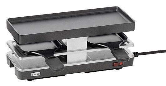 Stöckli Raclette Twinboard Erweiterungsgerät In Anthrazit