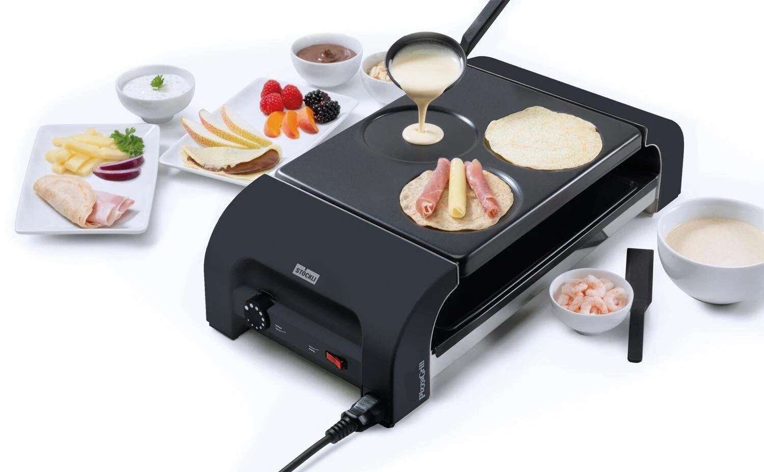 Stöckli Crêpeplatte Für PizzaGrill For6 4 Stöckli Crêpeplatte Für PizzaGrill For6 – Bild 2