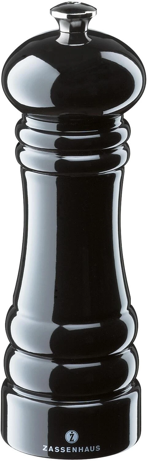 Zassenhaus Pfeffermühle Berlin Schwarz Glänzend 5 Zassenhaus Pfeffermühle Berlin Schwarz Glänzend – Bild 3