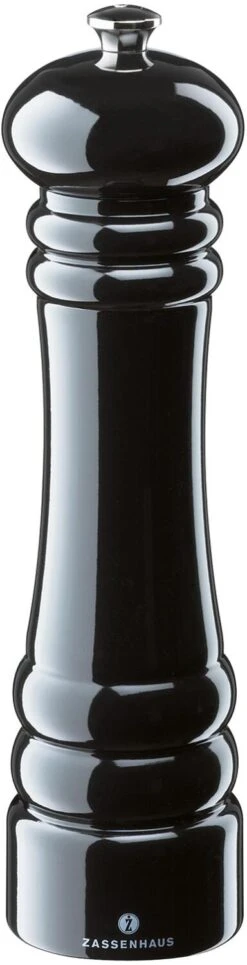 Zassenhaus Pfeffermühle Berlin Schwarz Glänzend 9 Zassenhaus Pfeffermühle Berlin Schwarz Glänzend -Küchenbedarf Laden 020243 24