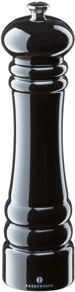 Zassenhaus Salzmühle Berlin Aus Buche Schwarz Glänzend