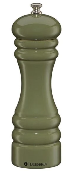 Zassenhaus Pfeffermühle Trend In Olivgrün, 18 Cm