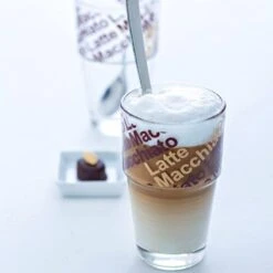 Leonardo Café Latte Glas Solo, 2er Set -Küchenbedarf Laden 042553 2 K