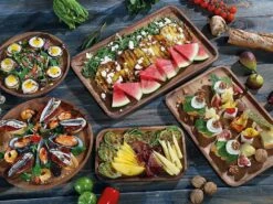 Zassenhaus Snackteller Akazie -Küchenbedarf Laden 055955 d