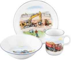 Seltmann Weiden Kinder-Set Compact 3-tlg. Auf Der Baustelle