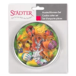Städter Ausstechform Ostern 4,5–6,5 Cm Set, 6-teilig 5 Städter Ausstechform Ostern 4,5–6,5 Cm Set, 6-teilig -Küchenbedarf Laden 201 023611 V01