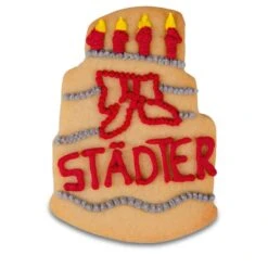 Städter Ausstechform Geburtstagstorte 8,5 Cm -Küchenbedarf Laden 201 216006 A03
