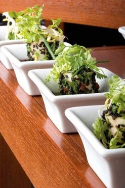 Seltmann Weiden Lukullus Bowl Eckig 10x10x7 Cm -Küchenbedarf Laden 20 weiss 12