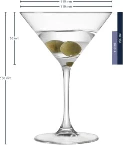 Leonardo Cocktailglas CIAO+ 200 Ml, 6er-Set -Küchenbedarf Laden 210 061455 1 K