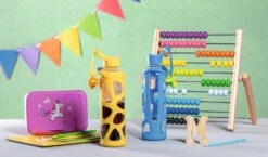 Leonardo Trinkflasche BAMBINI 500 Ml Gelb Löwe -Küchenbedarf Laden 210 2021 Leonardo Bambini 022861 028830 32 Q