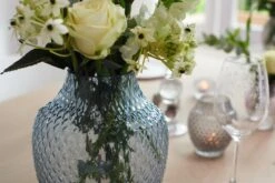 Leonardo Vase Poesia 22,5 Cm Blau -Küchenbedarf Laden 210 POESIA Vase 23 blau 018672 mood Q