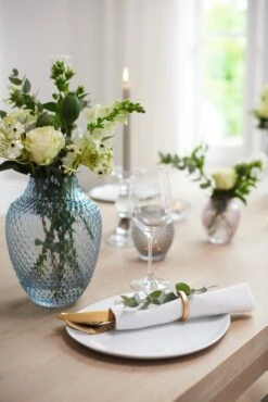 Leonardo Vase Poesia 22,5 Cm Blau -Küchenbedarf Laden 210 POESIA Vase 23 blau 018672 mood V01 H