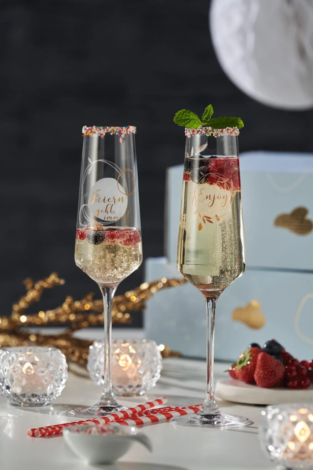 Leonardo 2 Sektgläser PRESENTE 280 Ml ′Feiern′ – Bild 2