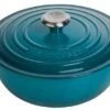 Le Creuset Familientopf La Marmite Aus Gusseisen In Deep Teal, 26 Cm -Küchenbedarf Laden 21114266420430 neu xl