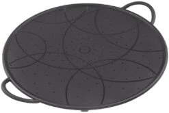 Kuhn Rikon Spritzschutz Silikon Schwarz 30cm