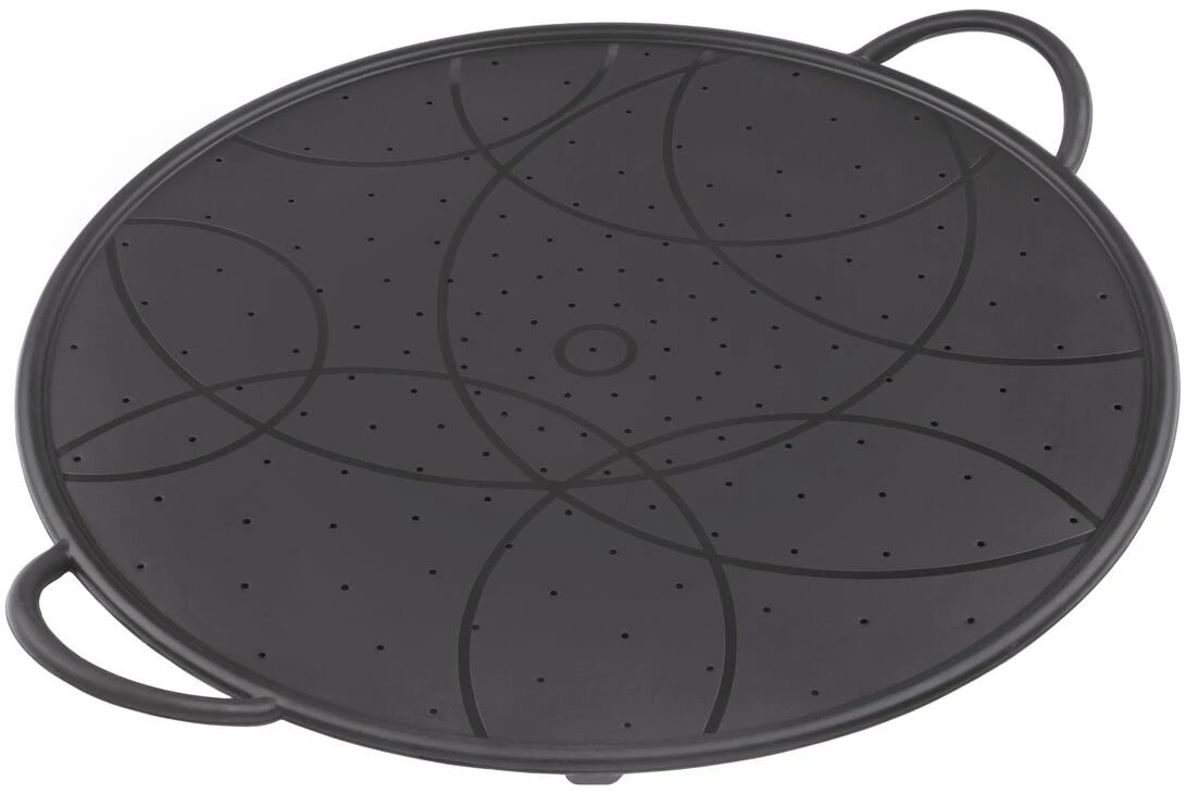 Kuhn Rikon Spritzschutz Silikon Schwarz 30cm