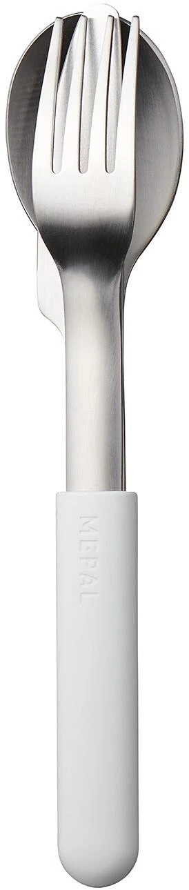 Mepal Besteckset Bloom 3-teilig - Weiß 4 Mepal Besteckset Bloom 3-teilig - Weiß – Bild 2