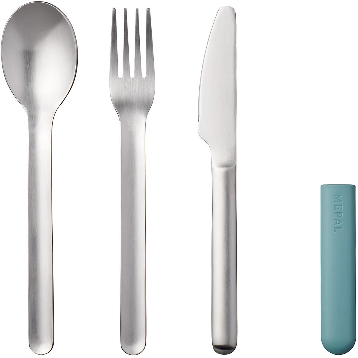 Mepal Besteckset Bloom 3-teilig - Nordic Green 3 Mepal Besteckset Bloom 3-teilig - Nordic Green