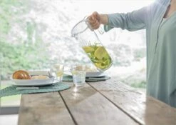 Mepal Wasserkaraffe Flow 1.5 L - Klar -Küchenbedarf Laden 212 106088053100 flow water jug a