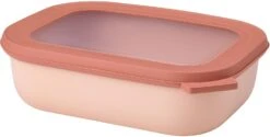 Mepal Multischüssel Cirqula Rechteckig 1000 Ml - Nordic Blush