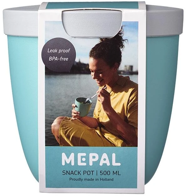 Mepal Snackpot Ellipse 500 Ml - Nordic Green 4 Mepal Snackpot Ellipse 500 Ml - Nordic Green – Bild 2