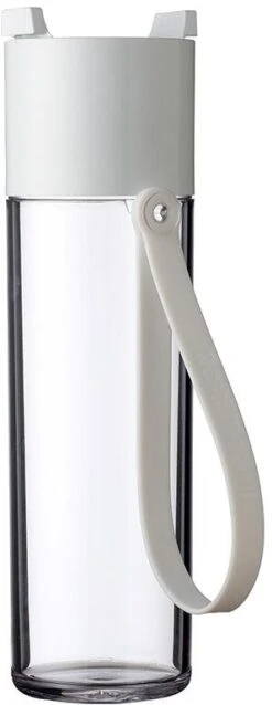 Mepal Trinkflasche Justwater 500 Ml - Weiß