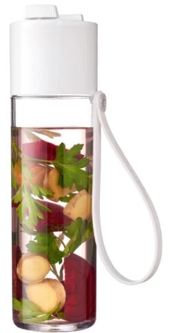 Mepal Trinkflasche Justwater 500 Ml - Weiß -Küchenbedarf Laden 212 107780553100 justwater drinking bottle beet