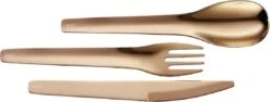 Lurch Besteck-ToGo Edelstahl Bronze, 3tlg.