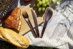 Lurch Besteck-ToGo Edelstahl Bronze, 3tlg. -Küchenbedarf Laden 215 RS4662 240873 Besteck ToGo 3tlg Bronze Motiv 4 scr