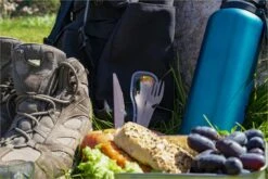 Lurch Besteck-ToGo Edelstahl Bronze, 3tlg. -Küchenbedarf Laden 215 RS4667 240873 Besteck ToGo 3tlg Bronze Motiv 2 scr