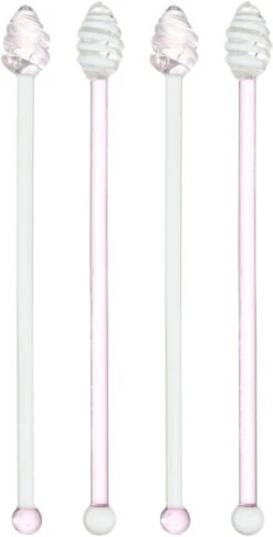 Leonardo Rührer POESIA 4er-Set 20 Cm Rosé/weiß