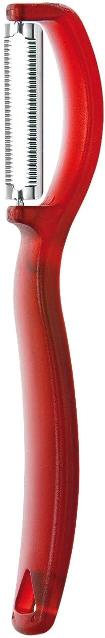 Triangle Vertikalschäler Rot, Gezahnte Klinge