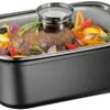 Küchenprofi Aromabräter & Dampfgarer In Schwarz -Küchenbedarf Laden 2385503034 a