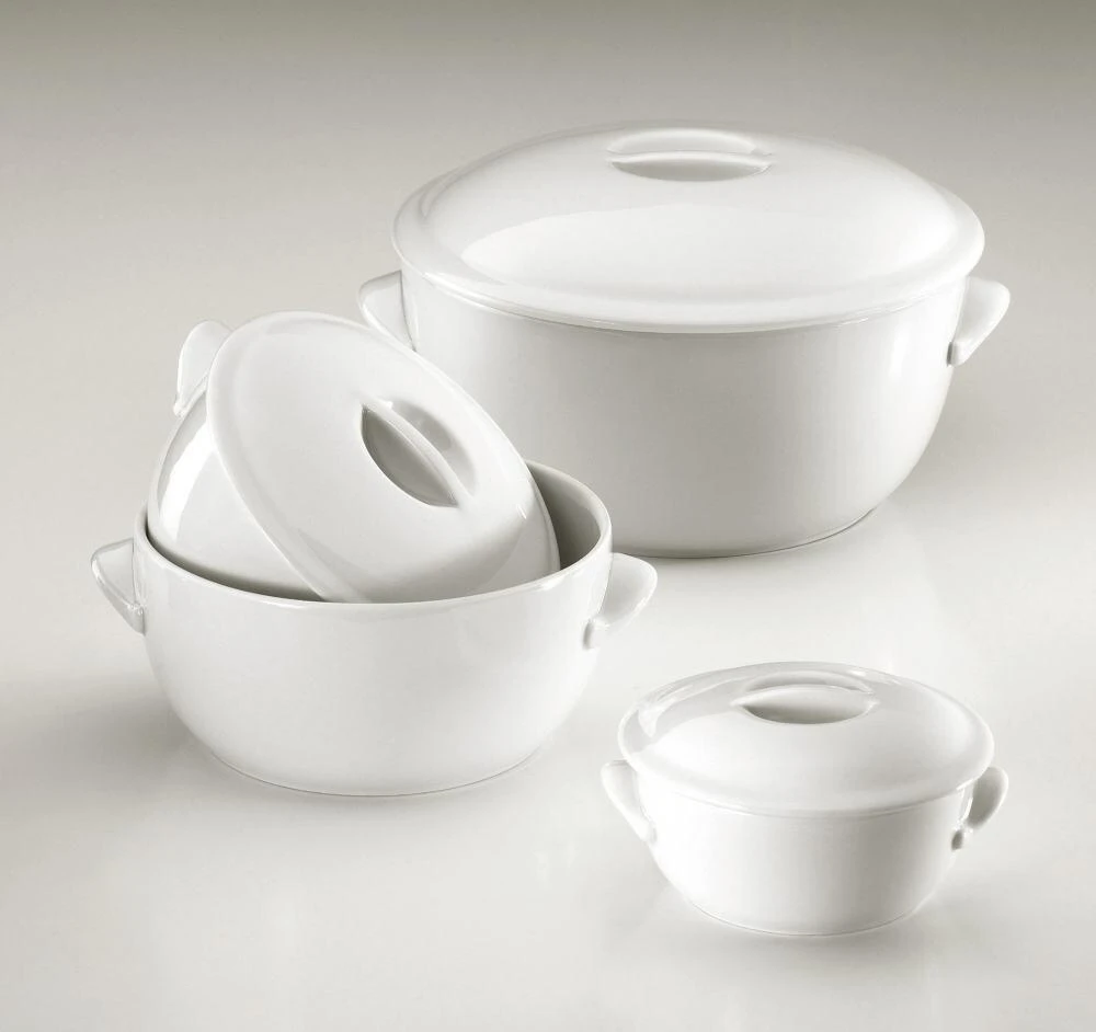 Pillivuyt Kasserolle Rund Mit Deckel 4 Pillivuyt Kasserolle Rund Mit Deckel – Bild 2