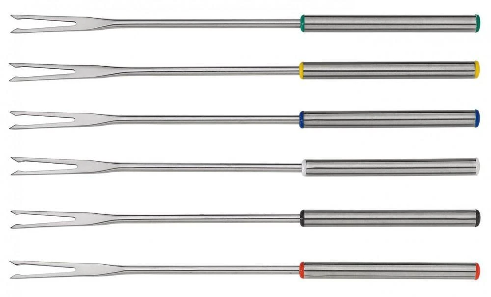 Spring Fondue Set Carousel In Schwarz 4 Spring Fondue Set Carousel In Schwarz – Bild 2