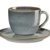 ASA Cappuccinotasse Mit Untertasse Saisons Denim -Küchenbedarf Laden 27130118 saisons denim kaffee