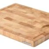 Continenta Tranchierbrett Aus Gummibaum Stirnholz -Küchenbedarf Laden 4004 bearbeitet xl