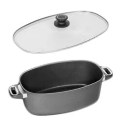 AMT Jumbobräter 40 X 24 Cm Hoch Aus Aluguss Für Induktion