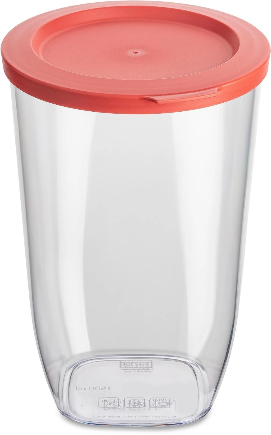 Koziol Vorratsdose CONNECT DRY In Coral 3 Koziol Vorratsdose CONNECT DRY In Coral