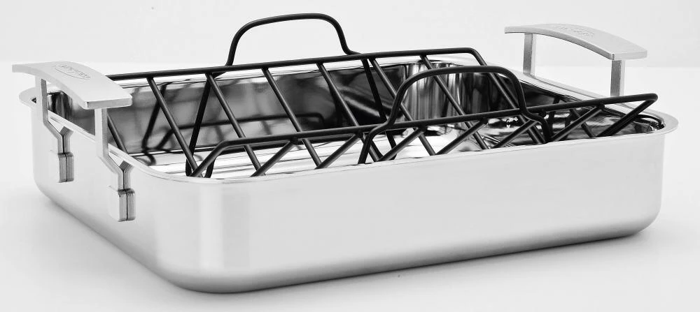 Demeyere Röstpfanne Industry Mit Röstgitter 3 Demeyere Röstpfanne Industry Mit Röstgitter