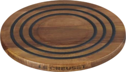 Le Creuset Holzuntersetzer Akazie, Magnetisch