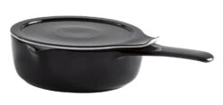 Eschenbach Kasserolle Mit Deckel Cook & Serve In Schwarz