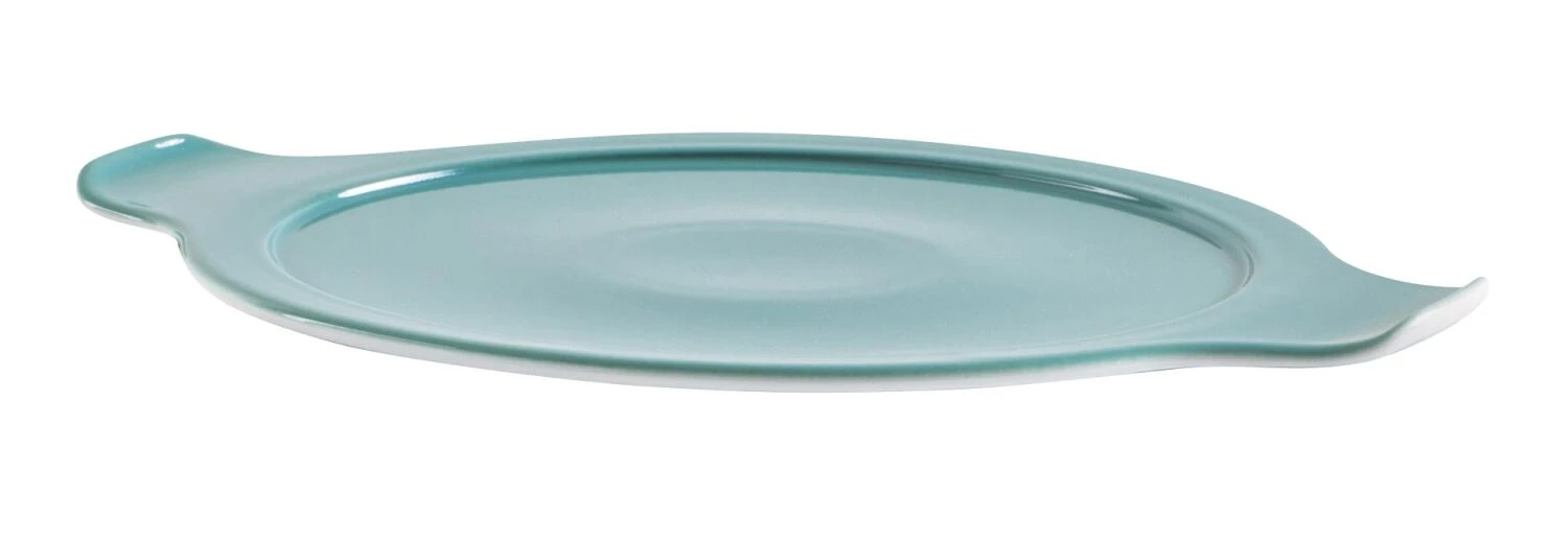 Eschenbach Flacher Topf Mit Deckel Cook & Serve In Petrol 5 Eschenbach Flacher Topf Mit Deckel Cook & Serve In Petrol – Bild 3