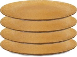 Koziol Teller Groß, 4er-Set In Wood