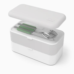 Monbento Slim Box Besteck In Grün Natural -Küchenbedarf Laden 51294965230 114f98dd6a o
