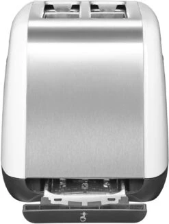 KitchenAid Toaster 2-Scheiben Classic In Weiß -Küchenbedarf Laden 5KMT2115WH back bac 14755
