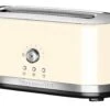 KitchenAid Langschlitztoaster Mit Manueller Bedienung In Creme