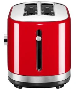 KitchenAid Langschlitztoaster Mit Manueller Bedienung In Empire Rot -Küchenbedarf Laden 5KMT4116EER SideRight