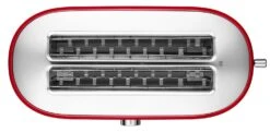 KitchenAid Langschlitztoaster Mit Manueller Bedienung In Empire Rot -Küchenbedarf Laden 5KMT4116EER Top