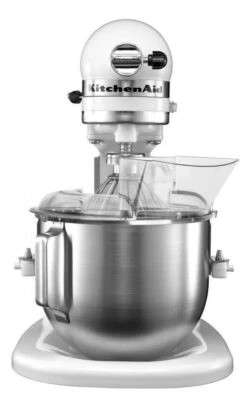 KitchenAid Küchenmaschine HEAVY DUTY In Weiß, 4,8 L -Küchenbedarf Laden 5KPM50 WH F l